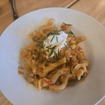 Rosalie - Torchetti Pork Ragu Pasta with Ricotta Cheese - Italian Near Me - Covina, California Rosalie - Torchetti Pork Ragu Pasta with Ricotta Cheese - Italian Near Me - Covina, California