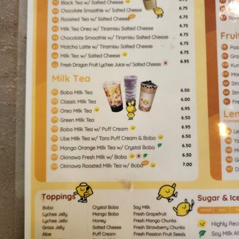Happy Lemon - Menu - Juice Bars & Smoothies Near Me - Cupertino, California Happy Lemon - Menu - Juice Bars & Smoothies Near Me - Cupertino, California
