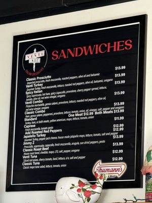 Menu photo 1 Venti Italian Specialties Jersey City, NJ Menu photo 1 Venti Italian Specialties Jersey City, NJ
