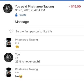 Massage One Wellness - The response from a 26% tip - Massage Near Me - Venice, California