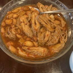 13. Spicy Pork Intestine