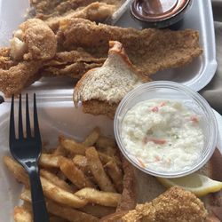 Captain Hooks Seafood & Grill - Perch Dinner