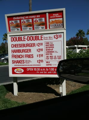 Menu photo 8 In-N-Out Burger Gilroy, CA Menu photo 8 In-N-Out Burger Gilroy, CA