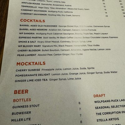 Menu photo 4 Wolfgang Puck Washington, DC, DC