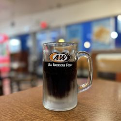 A&W Restaurant - Ice Cold, glass mug root beer