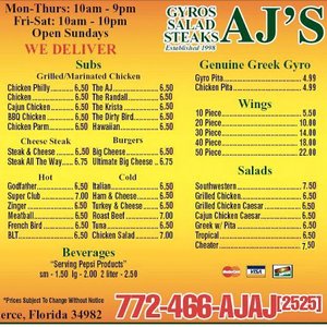 Aj’s Pizza on Yelp
