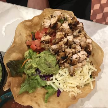 Chuy's - Chicken Taco Salad The chicken was well seasoned - Tex-Mex Near Me - Orlando, Florida