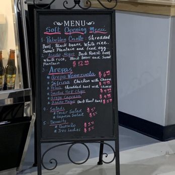 Alchemy Restaurant - Menu on 10.6.19 - Venezuelan Near Me - Prospect, Kentucky