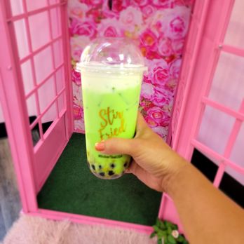 Bober Tea & Coffee - Mungo pandan boba - Coffee & Tea Near Me - Walnut Creek, California