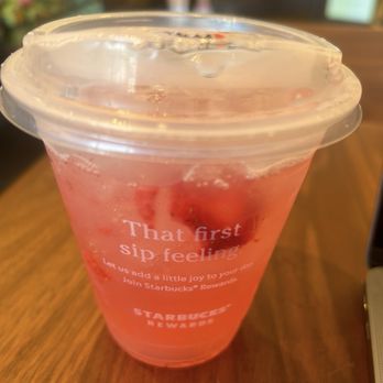 Starbucks - Strawberry Acai Lemonade - Coffee & Tea Near Me - Encino, California Starbucks - Strawberry Acai Lemonade - Coffee & Tea Near Me - Encino, California