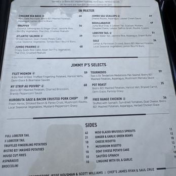 Bistro 821 - Menu - Seafood Near Me - Naples, Florida