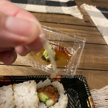 EurAsia Ramen - Piece of plastic hidden in sushi - Ramen Near Me - Cedar Park, Texas EurAsia Ramen - Piece of plastic hidden in sushi - Ramen Near Me - Cedar Park, Texas