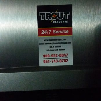 Trout Electric - Already put one on my fridge at my business and at home. - Electricians Near Me - Corona, California Trout Electric - Already put one on my fridge at my business and at home. - Electricians Near Me - Corona, California
