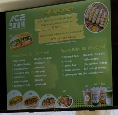 Menu photo 2 Ace Banh Mi Chino, CA Menu photo 2 Ace Banh Mi Chino, CA