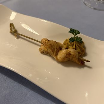 Restaurant Spycher - Amuse Buche - chicken - Hotels & Travel Near Me - Zermatt, VS