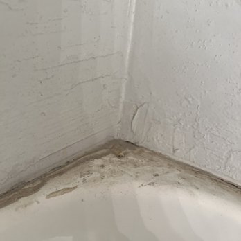 Big Bear Cool Cabins - Top of the shower on the main bathroom....has not been cleaned, probably EVER' - Property Management Near Me - Big Bear Lake, California