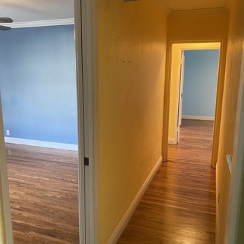 Restore Your Floor Hardwood Flooring - After pic (the hallway was super scuffed up before the resurfacing job) - Flooring Near Me Restore Your Floor Hardwood Flooring - After pic (the hallway was super scuffed up before the resurfacing job) - Flooring Near Me