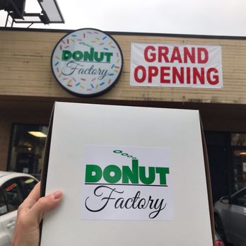 Donut Factory - Thank you for finally coming to the u-district!! - Donuts Near Me - Seattle, Washington