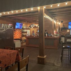 GlenMark Farms - Seating inside and the bar inside