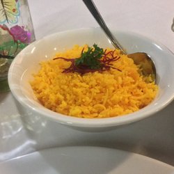 Mystic India Indian Restaurant - Saffron rice