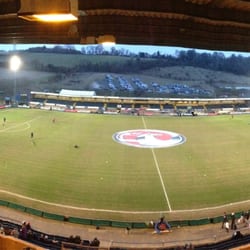 Wycombe Wanderers Football Club - Under flood light
