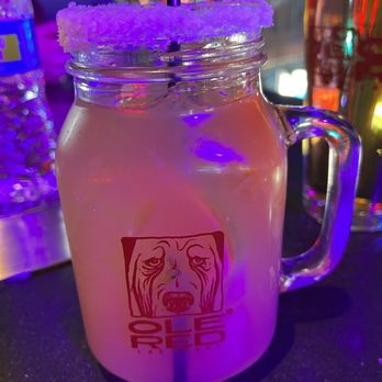 Ole Red - Mixed drink and we got to keep the glass as a souvenier! - Southern Near Me - Las Vegas, Nevada