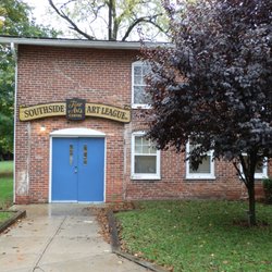 Southside Art League - Workrooms for classes inside the pump house