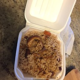 a meal in a styrofoam container a meal in a styrofoam container