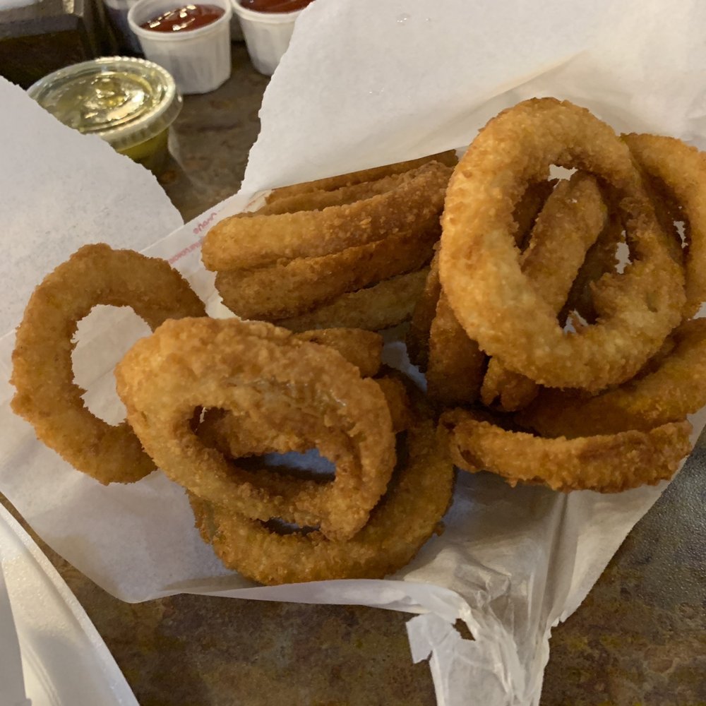 Tex's Star Grill - Really crispy and great Onion Rings - Burgers Near Me - Watauga, Texas