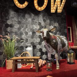 Cow Steakhouse - Random little girl in the picture