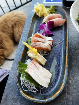 Photo of Aburi Sushi - San Diego, CA, US. Yellow belly tail sushi