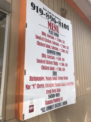 Menu photo 4 Chop Shop BBQ & Grill Raleigh, NC