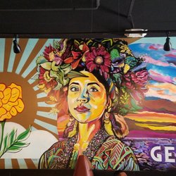 Roots & Waves - Roots and Waves (Koda Witsken 2021) left half of mural