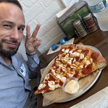 Queens NY Pizza - Hawaiian Slice 1 ft - Pizza Near Me - Hialeah, Florida Queens NY Pizza - Hawaiian Slice 1 ft - Pizza Near Me - Hialeah, Florida