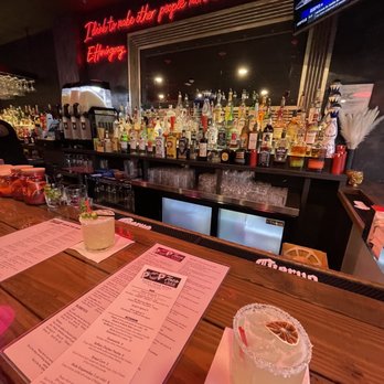 Pop Tacos And Bar - Margaritas at the bar - Mexican Near Me - Dumont, New Jersey Pop Tacos And Bar - Margaritas at the bar - Mexican Near Me - Dumont, New Jersey