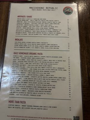 Menu photo 4 Maccheroni Republic Los Angeles, CA
