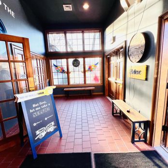 Hops 44 - the entrance to a restaurant - Pretzels Near Me - Storrs, Connecticut