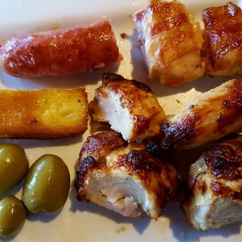 Rodizio Grill - Mesa - The white wine marinated chicken was absolutely delicious as were the bacon wrapped chicken, the Brazilian sausage (Linguica), & the polenta - Steakhouses Near Me - Mesa, Arizona Rodizio Grill - Mesa - The white wine marinated chicken was absolutely delicious as were the bacon wrapped chicken, the Brazilian sausage (Linguica), & the polenta - Steakhouses Near Me - Mesa, Arizona