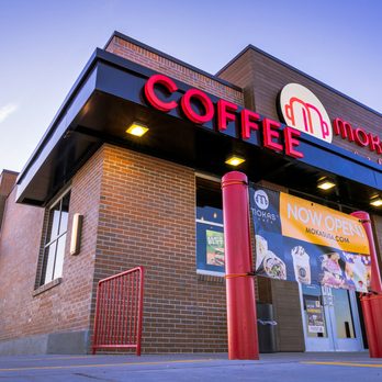 Mokas Coffee & Eatery - the entrance of a coffee shop - Coffee Roasteries Near Me - Colby, Kansas