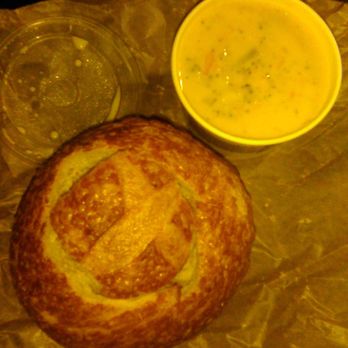 Panera Bread - Cheddar broccoli bread bowl - Sandwiches Near Me - Amherst, New York