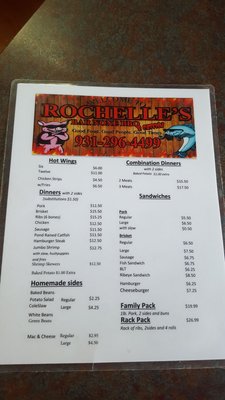 Menu photo 6 Rochelle's Bar None BBQ Hurricane Mills, TN Menu photo 6 Rochelle's Bar None BBQ Hurricane Mills, TN