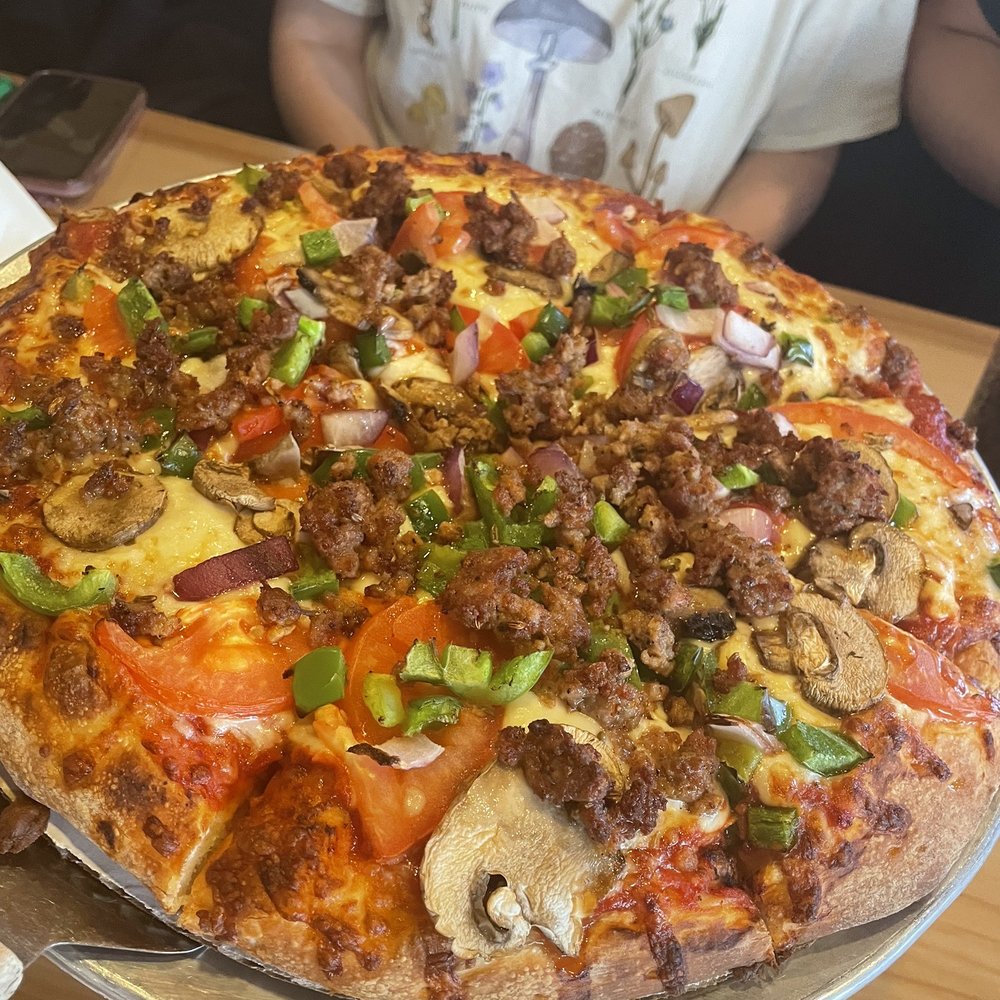 Sugar River Pizza - Amazon pizza, we got tomatoes instead of pepperoni - Pizza Near Me - Verona, Wisconsin Sugar River Pizza - Amazon pizza, we got tomatoes instead of pepperoni - Pizza Near Me - Verona, Wisconsin