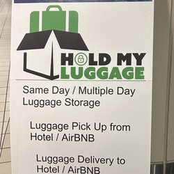 Hold My Luggage - Terminal b / level 1 / B38 (inside)