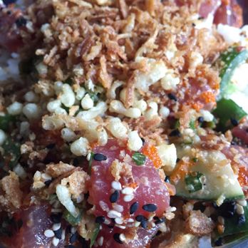 Fresh Coast - Close up of the umami bowl - Poke Near Me - Newark, New Jersey Fresh Coast - Close up of the umami bowl - Poke Near Me - Newark, New Jersey