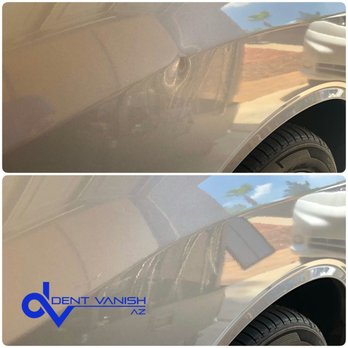 Dent Vanish AZ - Dodger Challenger looks beautiful again. Thanks Dent Vanish AZ! - Mobile Dent Repair Near Me Dent Vanish AZ - Dodger Challenger looks beautiful again. Thanks Dent Vanish AZ! - Mobile Dent Repair Near Me