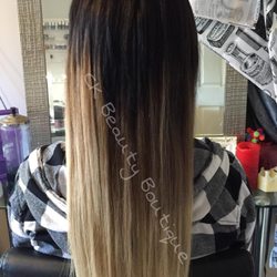 CK Beauty Boutique - 150g of MicroWeave Hair Extensions done at CK Beauty Boutique