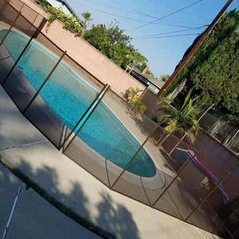 Nathans Pool Fence - Easy removal by adults if needed. Kidproof for sure! - Fences & Gates Near Me - Brea, California