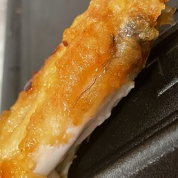 Hair fried into the chicken