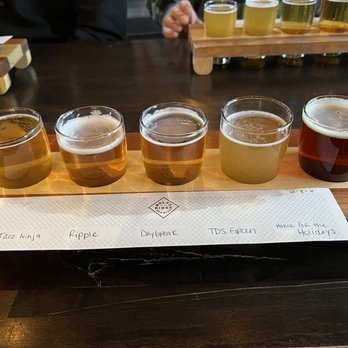 Wolf's Ridge Brewing - Flight - Breweries Near Me - Columbus, Ohio Wolf's Ridge Brewing - Flight - Breweries Near Me - Columbus, Ohio