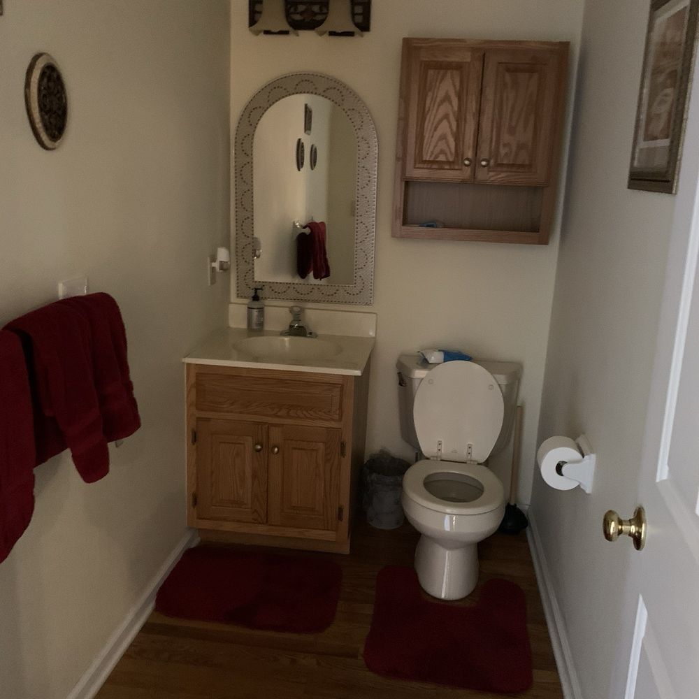 Kitchen Refacers - Half bath before - Kitchen & Bath Near Me - Lancaster, Pennsylvania Kitchen Refacers - Half bath before - Kitchen & Bath Near Me - Lancaster, Pennsylvania